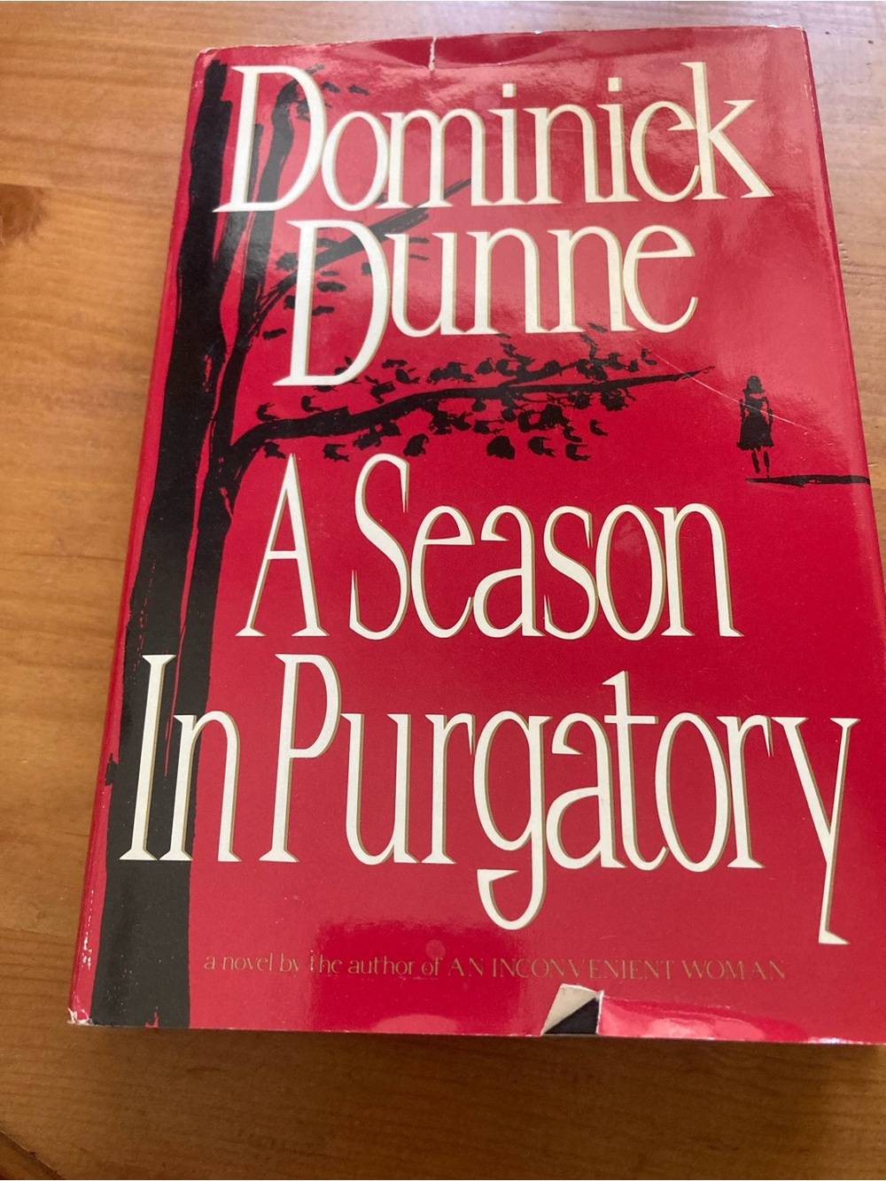 A Season in Purgatory by Dominick Dunne - Red Hard Cover